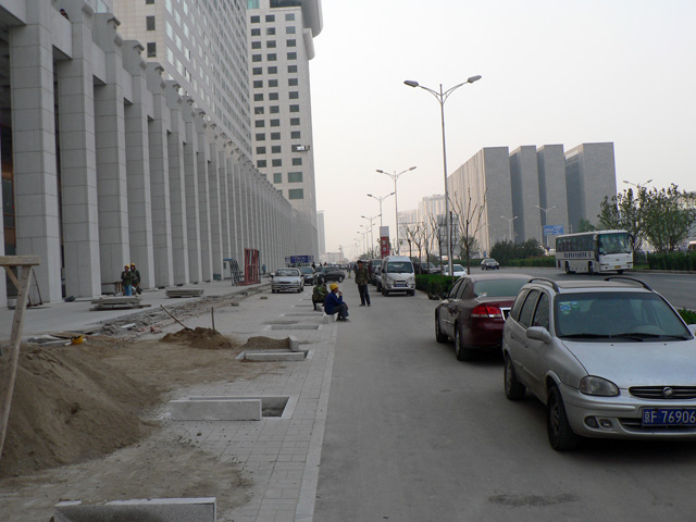 Beijing construction site